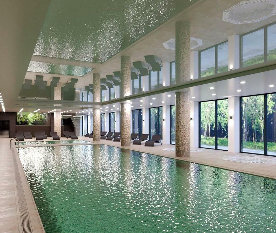 Apartament Z Wellness Nadmorskie Tarasy Kołobrzeg Exteriör bild